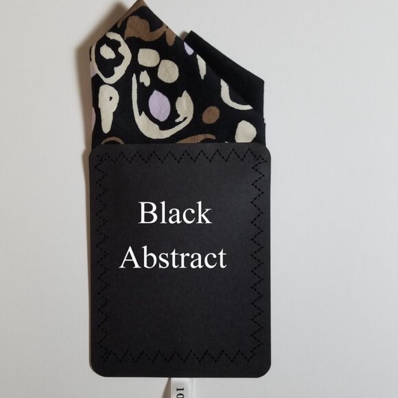 NEW - Contrasting Color 100% Cotton Pre-Folded Pocket Square Handkerchief Insert - Picture 3 of 5